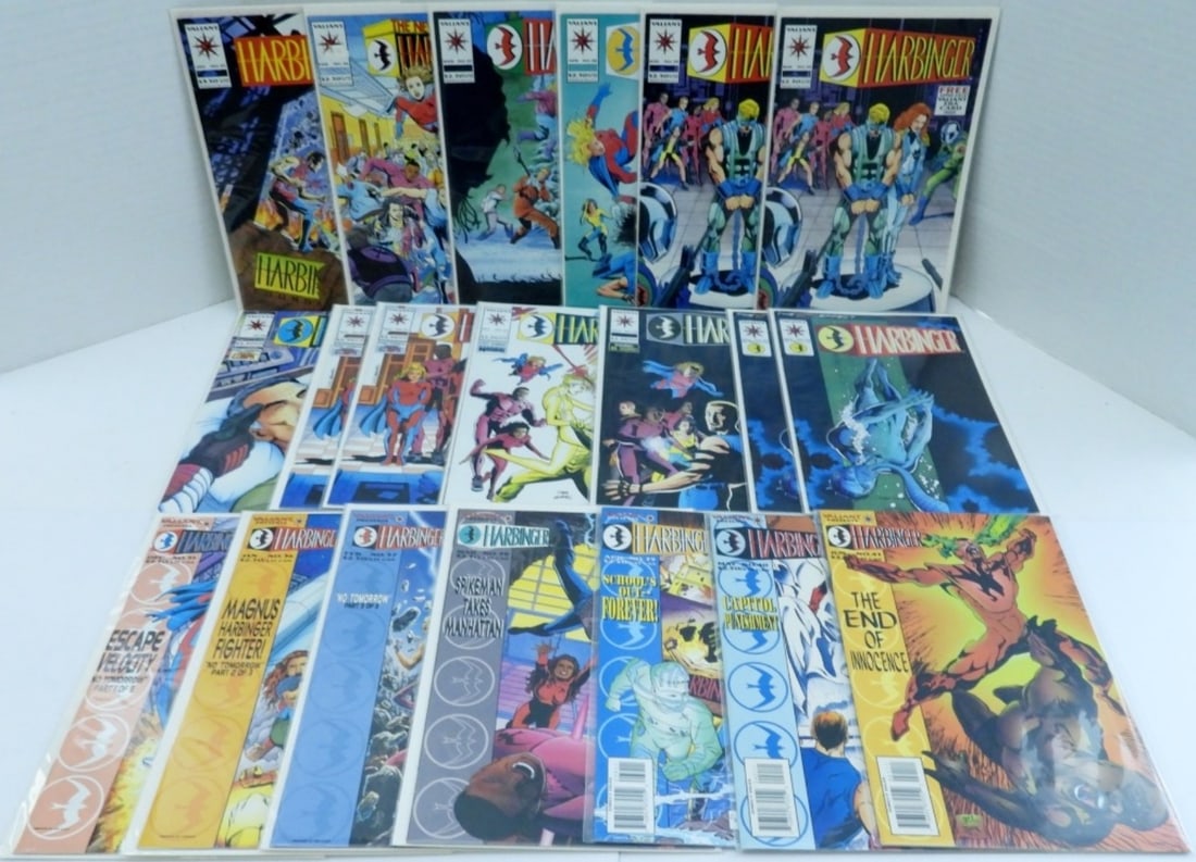 (20) VALIANT COMICS - HARBINGER (1 of 3)