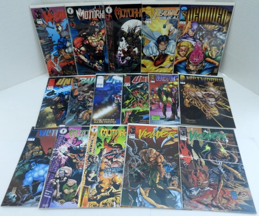 (16) IMAGE COMICS WITH #1 ISSUES (1 of 3)