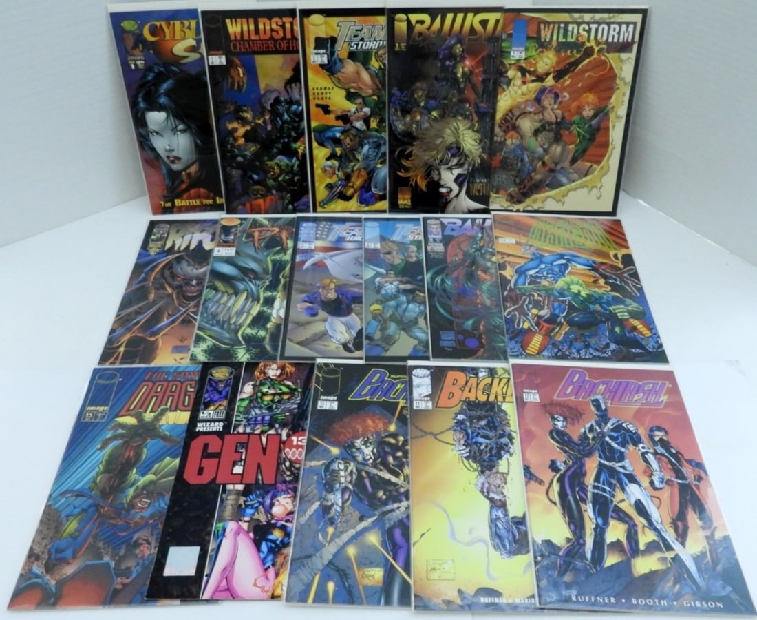 (16) IMAGE COMIC LOT WITH #1 ISSUES (1 of 3)