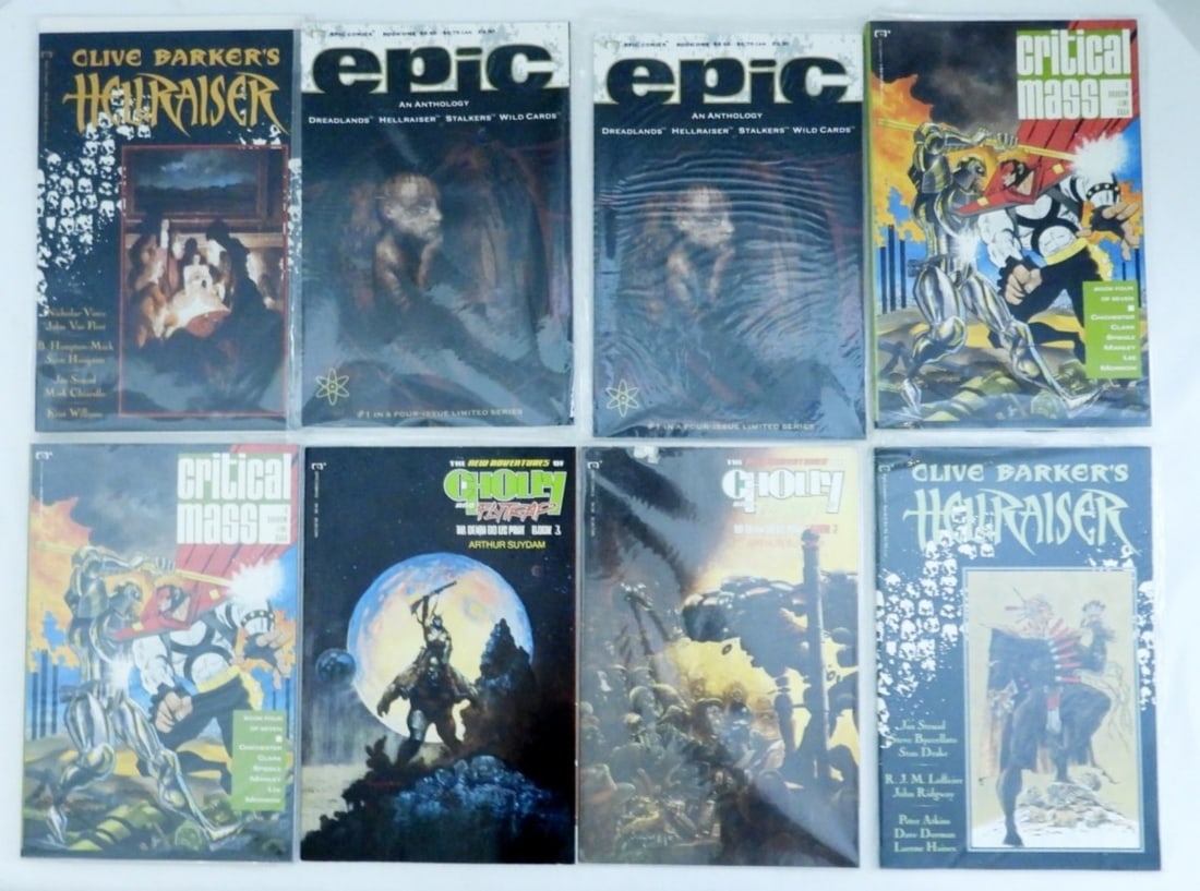 (8) EPIC ADVENTURE COMICS (1 of 2)