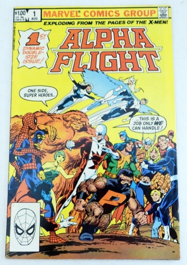 ALPHA FLIGHT #1 MARVEL COMIC 1983 (1 of 3)