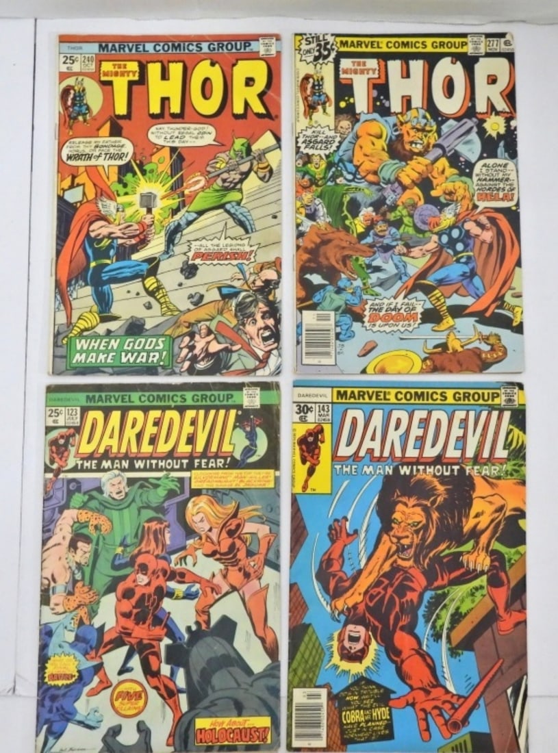 (4) MARVEL BRONZE AGE COMICS - THOR, (1 of 5)