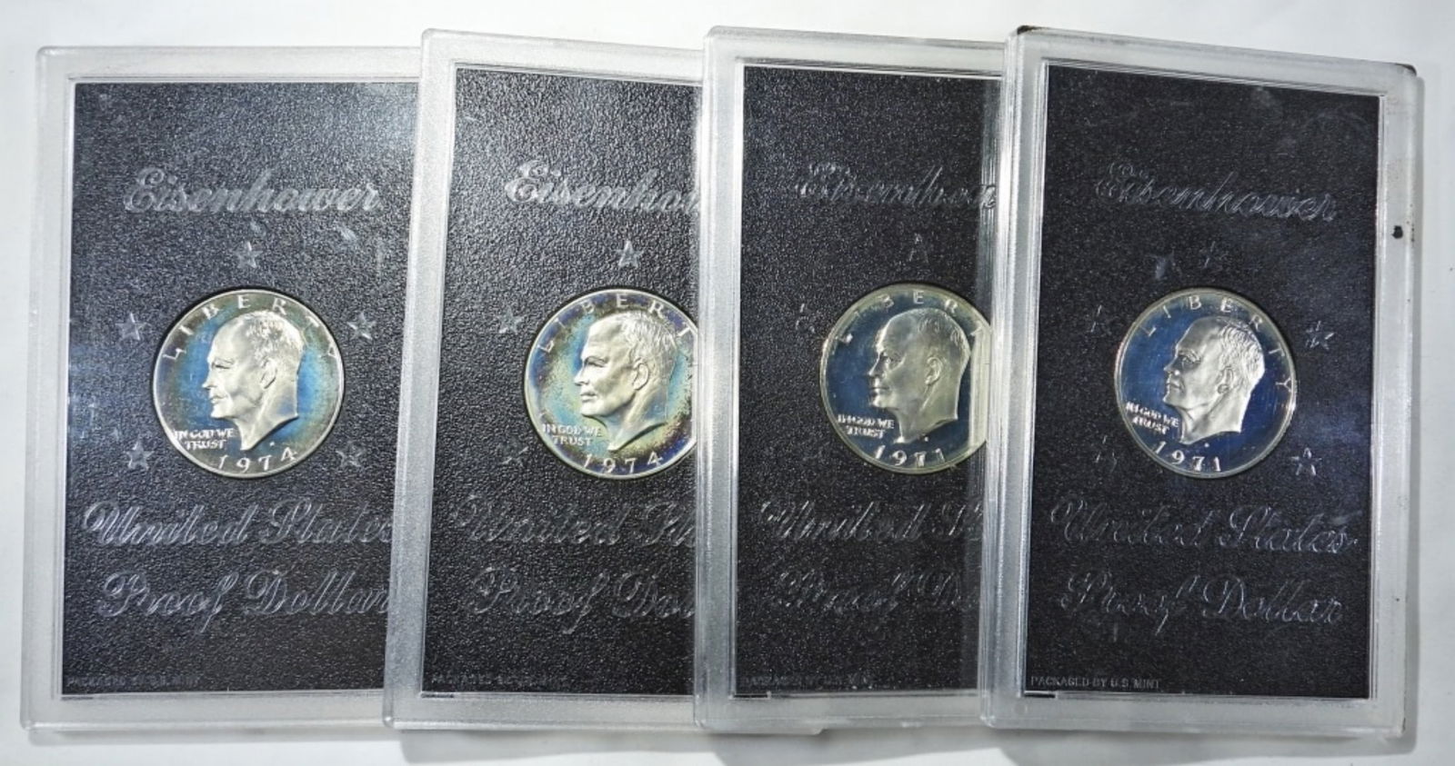 (4) U.S. MINT PROOF EISENHOWER DOLLARS (1 of 3)
