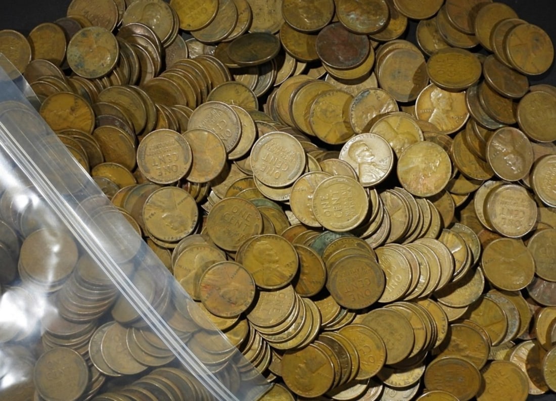 500 WHEAT CENTS (1930-1939) P/D/S MIX (1 of 2)