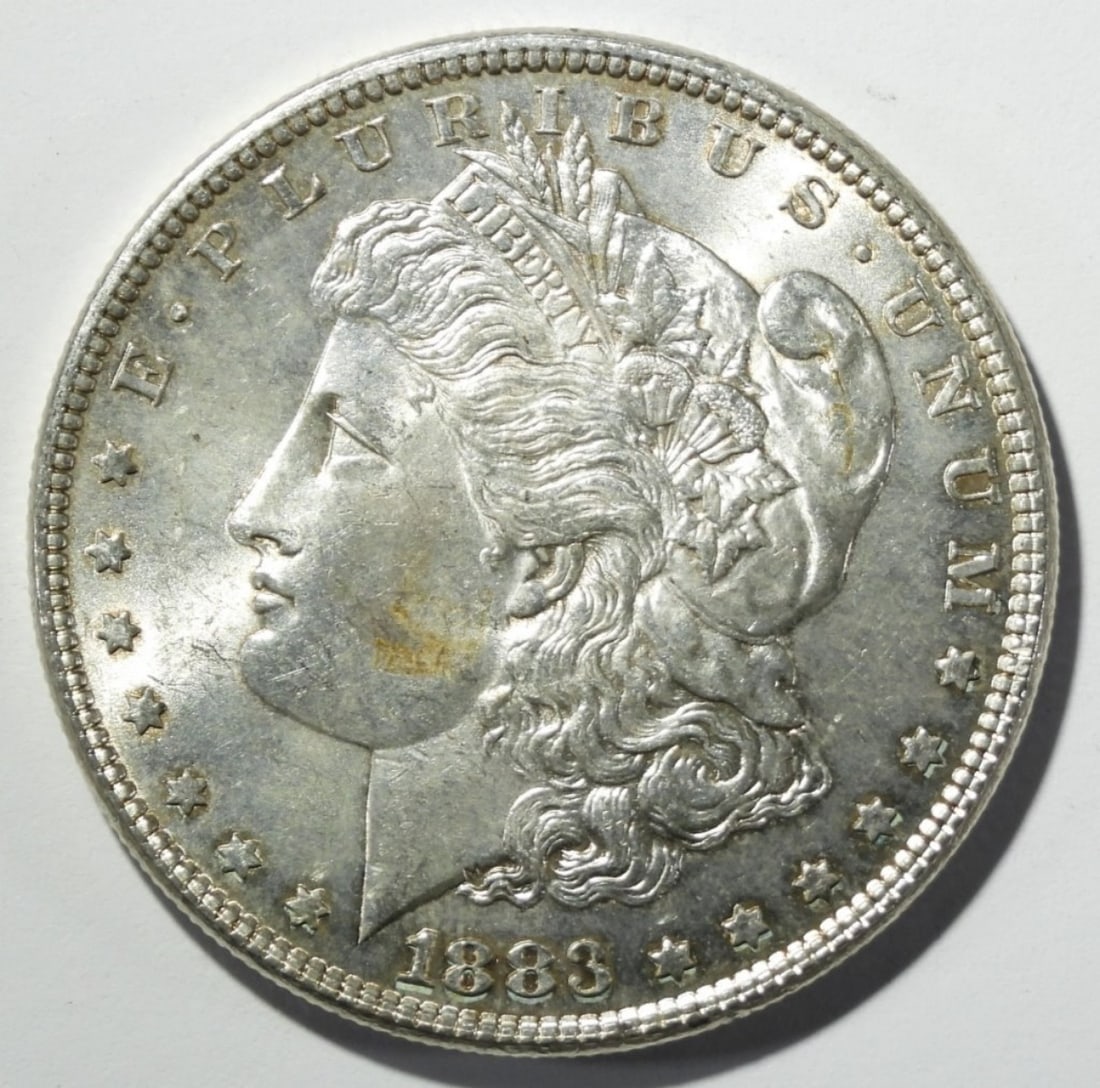 1883 MORGAN DOLLAR BU (1 of 2)