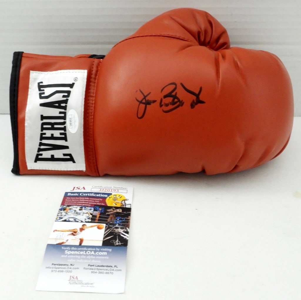 JAMES BUSTER DOUGLAS Auto Boxing Glove (1 of 3)