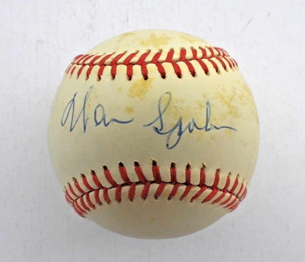 WARREN SPAHN SIGNED BASEBALL - JSA (1 of 4)