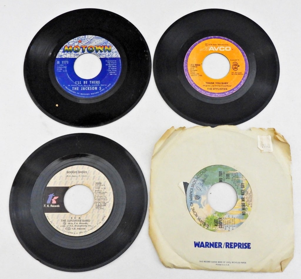 (4) RECORDS: THE JACKSON 5, ALICE COOPER (1 of 2)