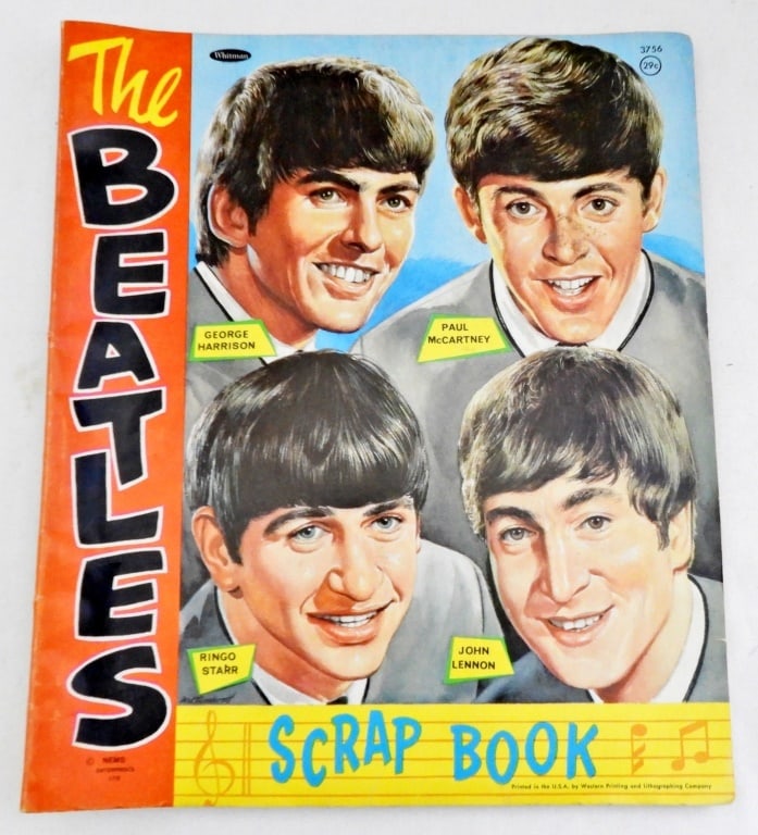 THE BEATLES SCRAP BOOK WHITMAN 3759 (1 of 4)