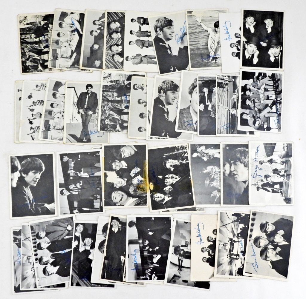 (42) 1964 TOPPS BEATLES CARDS SER 1 & 2 (1 of 3)