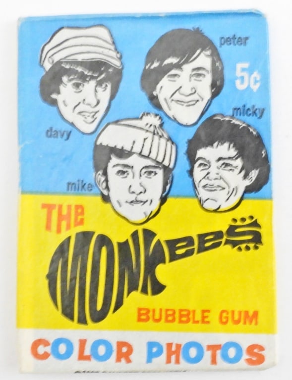 DONRUSS THE MONKEES 2nd SERIES WAX PACK 1967 (1 of 2)