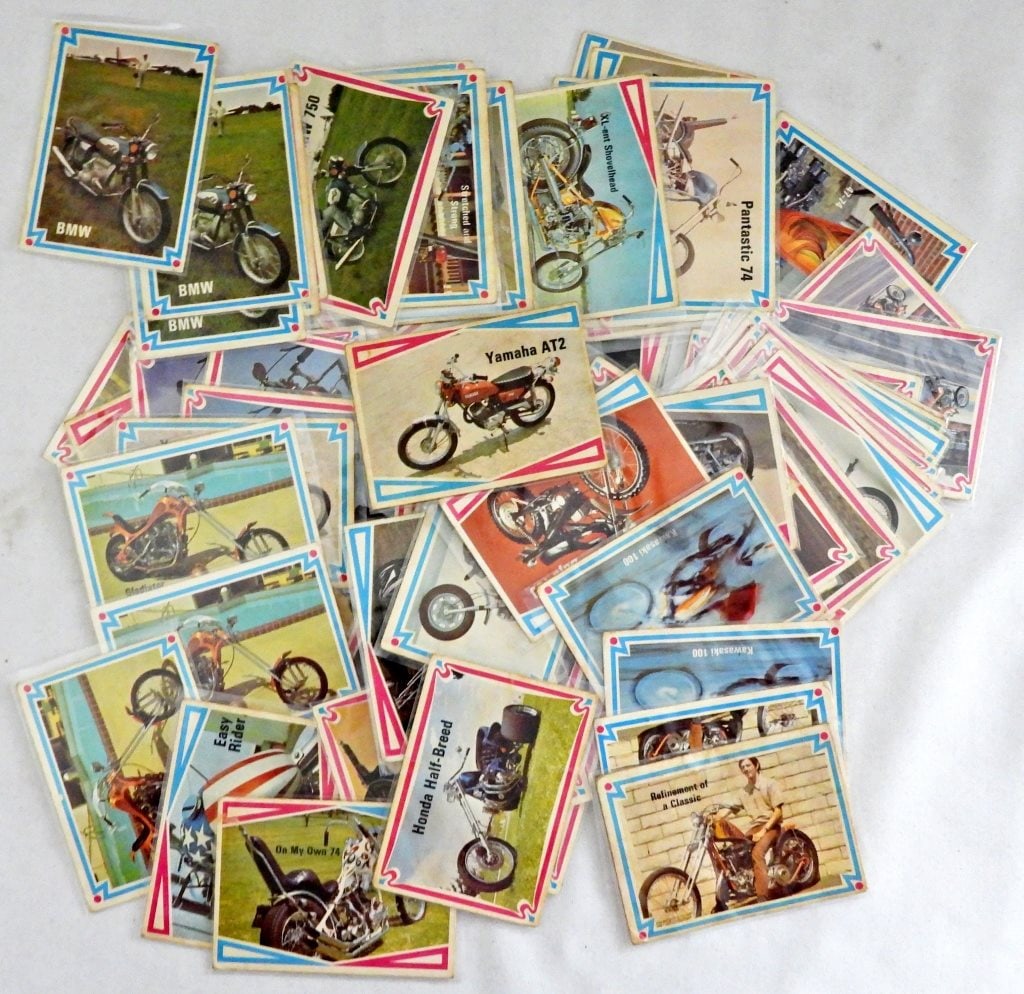 (66)STREET CHOPPER HOT BIKE CARDS (1 of 2)