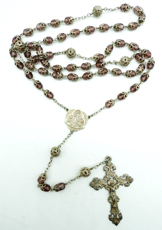 HILLCRAFT STERLING ROSARY (1 of 3)