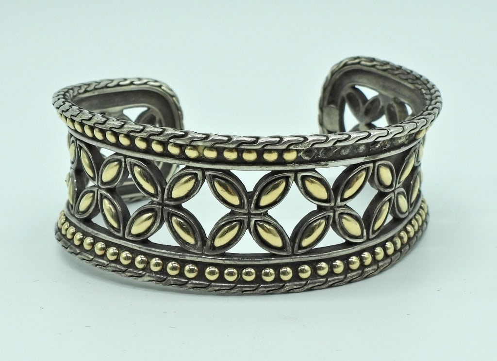Sterling John Hardy Vintage Cuff Bracelet (1 of 4)