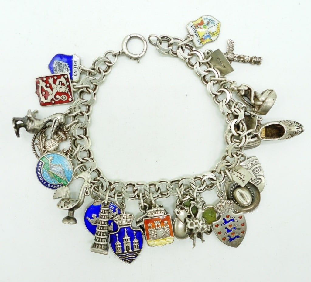 Alaska Sterling Mixed Charm Bracelet (1 of 3)