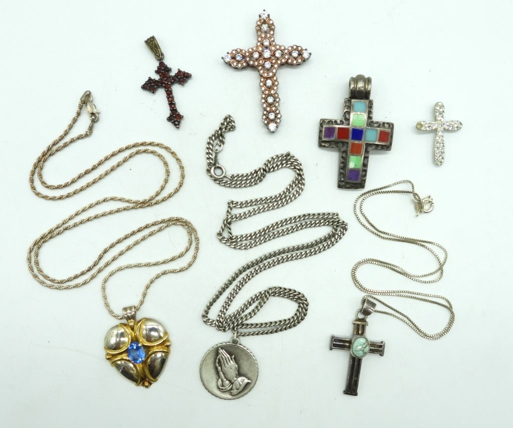 Sterling Vintage Religious Jewelry (1 of 4)