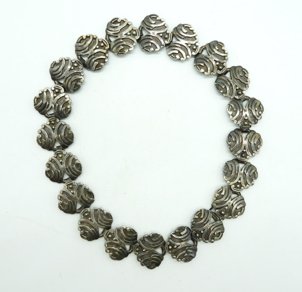 Victoria Taxco Sterling Statement Necklace (1 of 4)