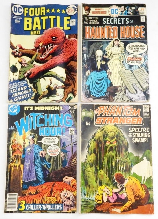 (4) EARLY DATE DC COMICS -FOUR BATTLE #3 (1 of 2)