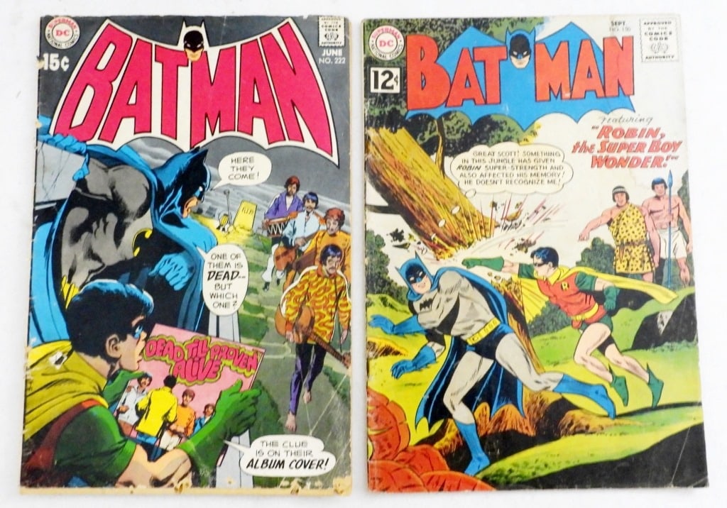 (2) DC BATMAN 12c & 15c ISSUES (1 of 2)