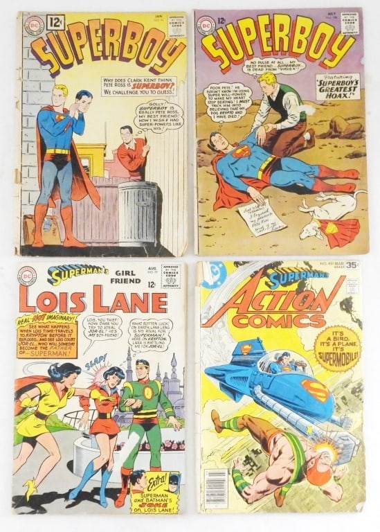 (3) DC 12c SUPERBOY / LOIS LANE COMICS (1 of 2)