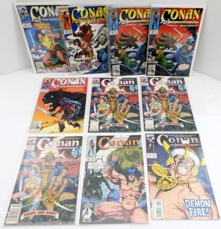 (10) MARVEL CONAN THE BARBARIAN COMICS (1 of 3)
