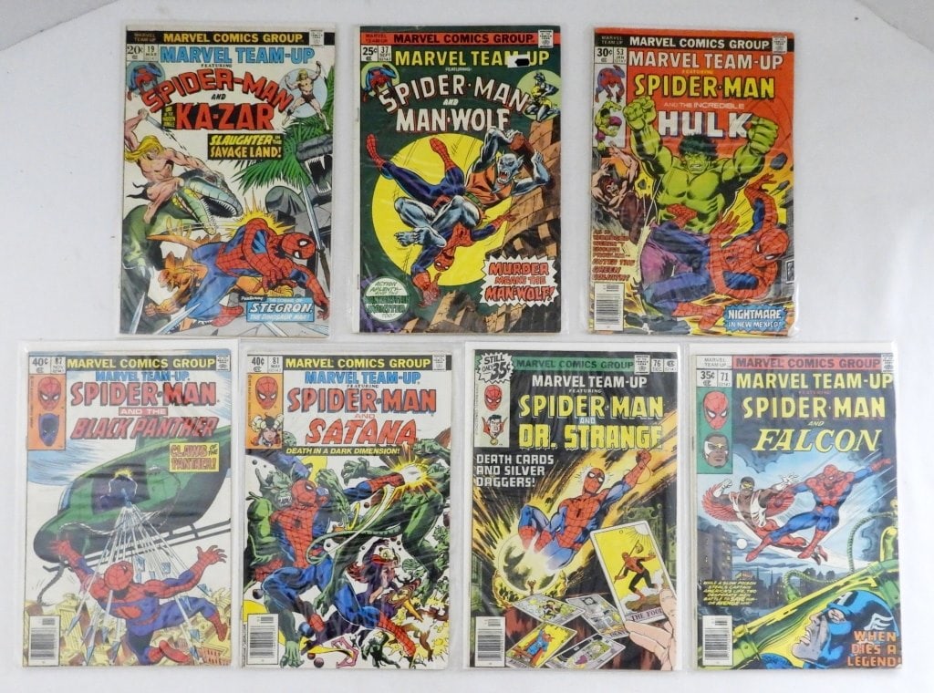 (7) MARVEL TEAM-UP featuring SPIDER-MAN (1 of 3)