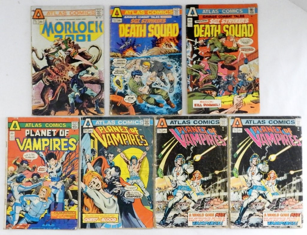 (7) ATLAS COMICS with #1 ISSUES (1 of 3)