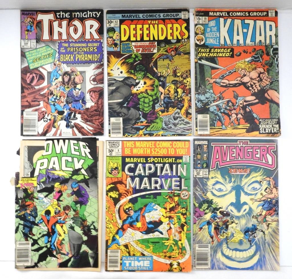 (5) MARVEL COMICS - DEFENDERS, KA-ZAR (1 of 3)