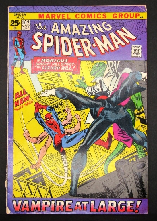 Amazing Spider-Man #102 App. Of Morbius! (1 of 3)