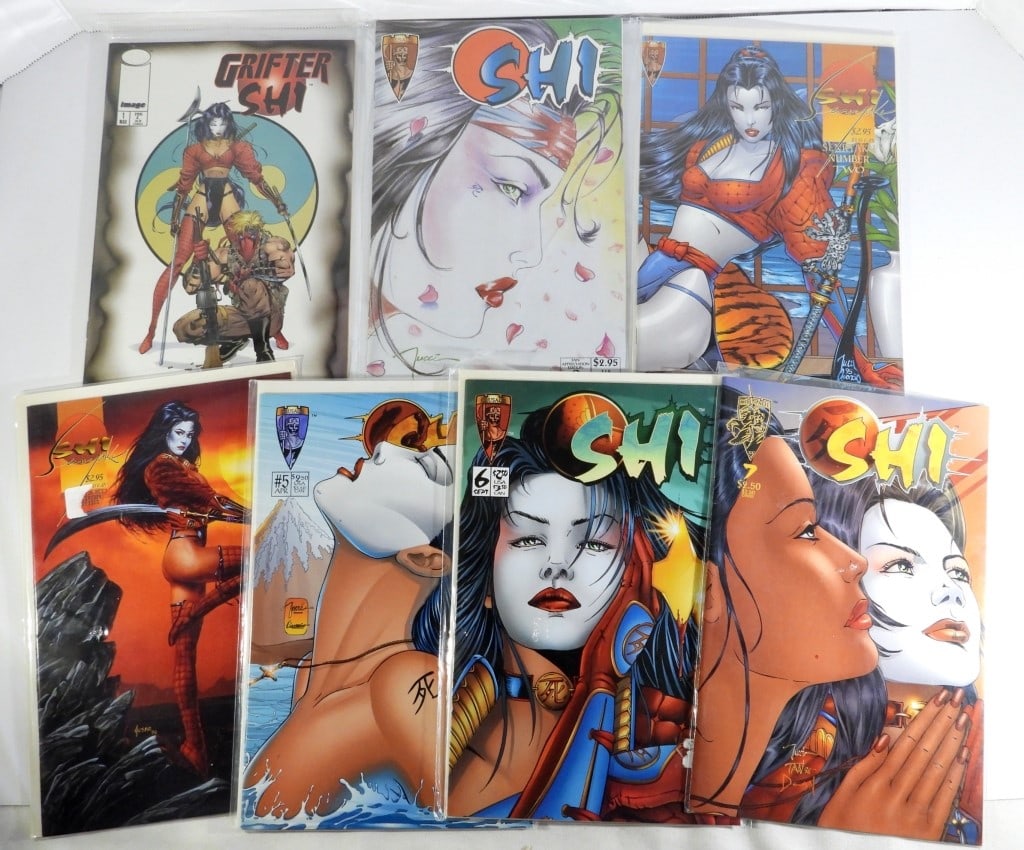 (7) IMAGE "SHI" CRUSADE COMIC LOT (1 of 3)