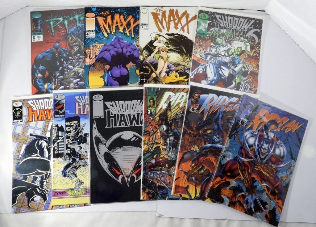 (10) IMAGE RIPCLAW #1-3; SHADOW HAWK (1 of 4)