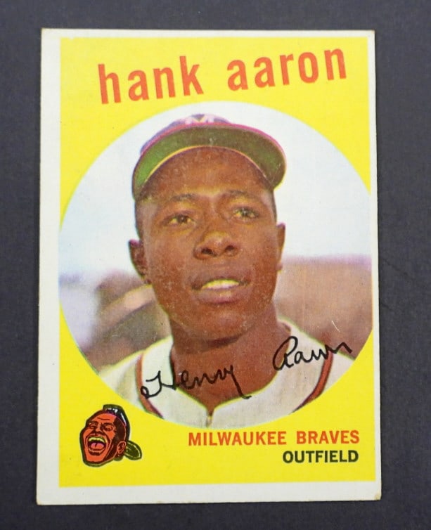 1959 TOPPS #380 HANK AARON: VGEX