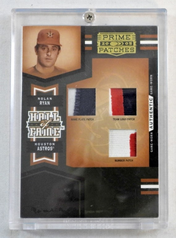 2005 PRIME PATCHES NOLAN RYAN 5/5 (1 of 2)