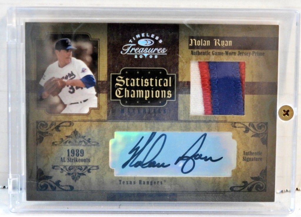 AUTO NOLAN RYAN 2005 TIMELESS TREASURES (1 of 2)
