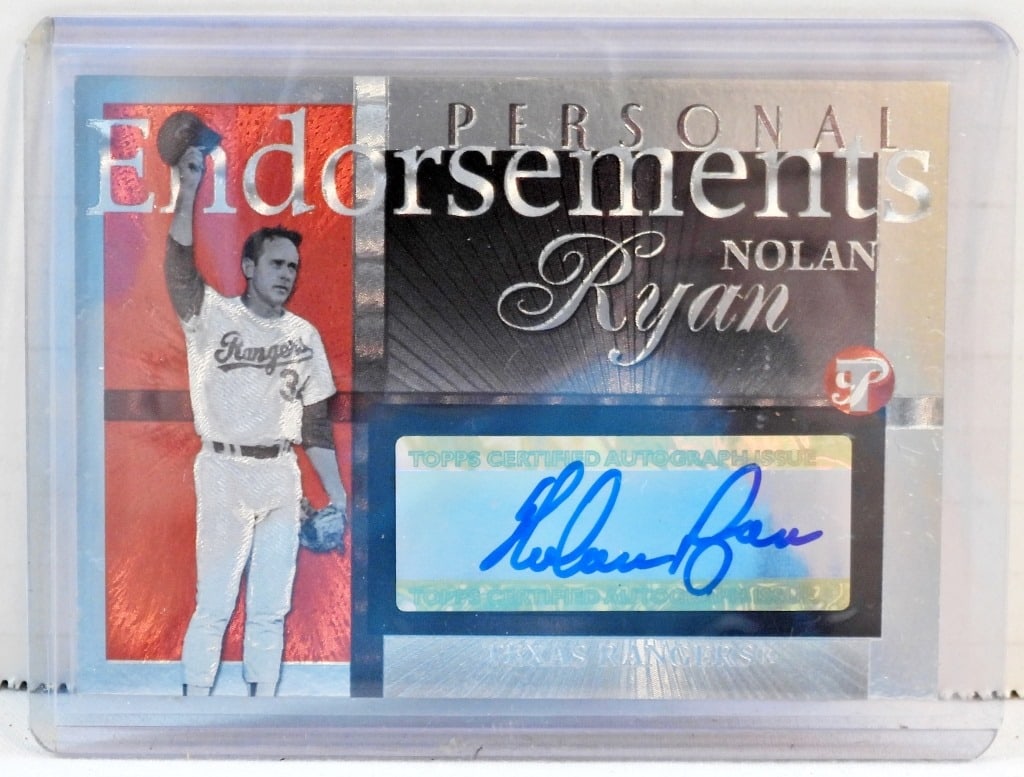 AUTO NOLAN RYAN PERSONAL ENDORSEMENTS (1 of 2)