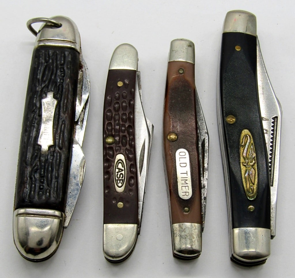 (4) Vintage Folding Pocket Knives (1 of 6)