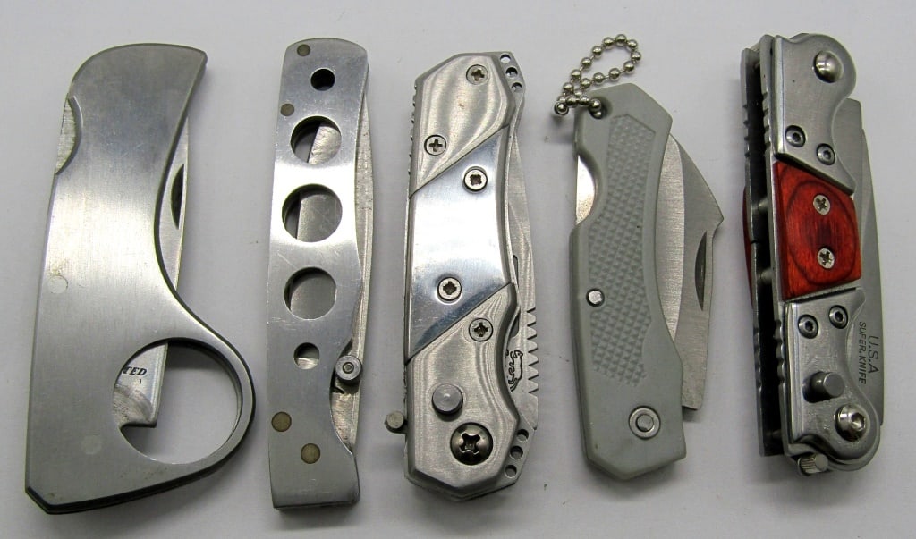 (5) Vintage Folding Pocket Knives (1 of 7)