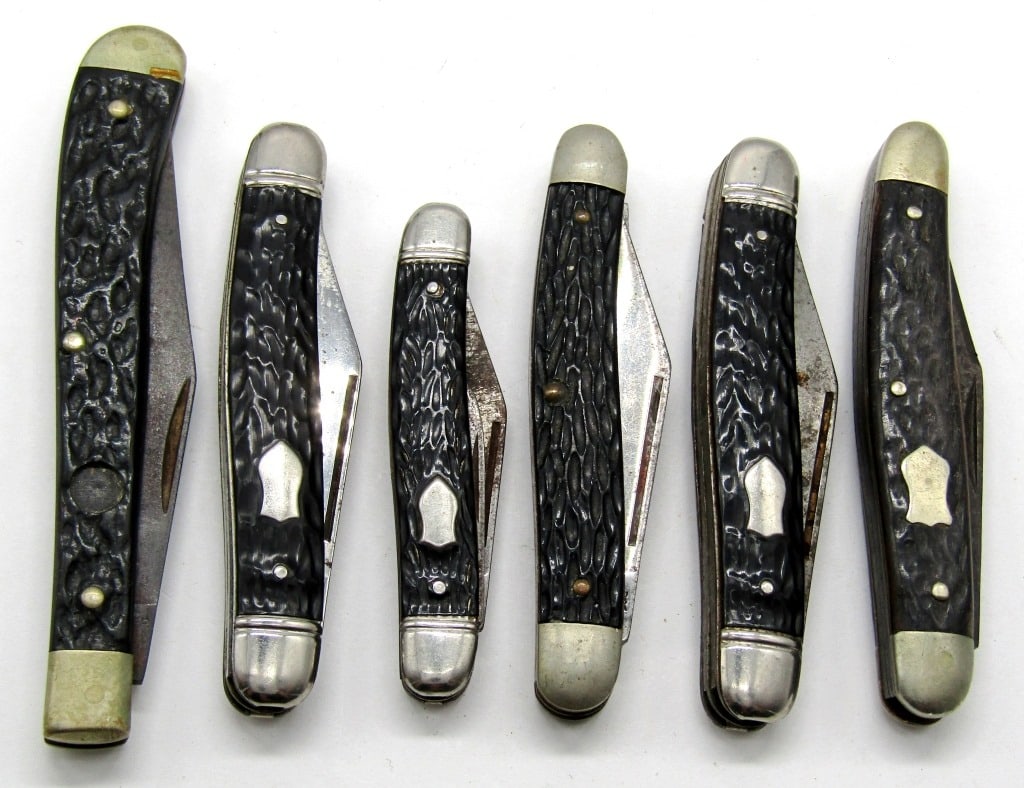 (6) Vintage Folding Pocket Knives (1 of 2)