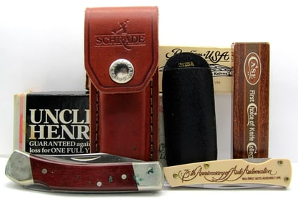 (3) Vintage New in Box Pocket Knives