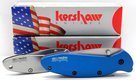 (2) New in Box Kershaw Pocket Knives