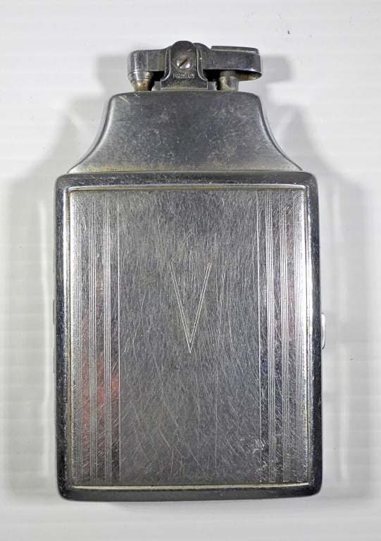 RONSON LIGHTER & CIGARETTE CASE VTG (1 of 5)