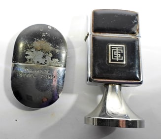 (2) UNIQUE LIGHTERS "RELIANCE STEEL CO"