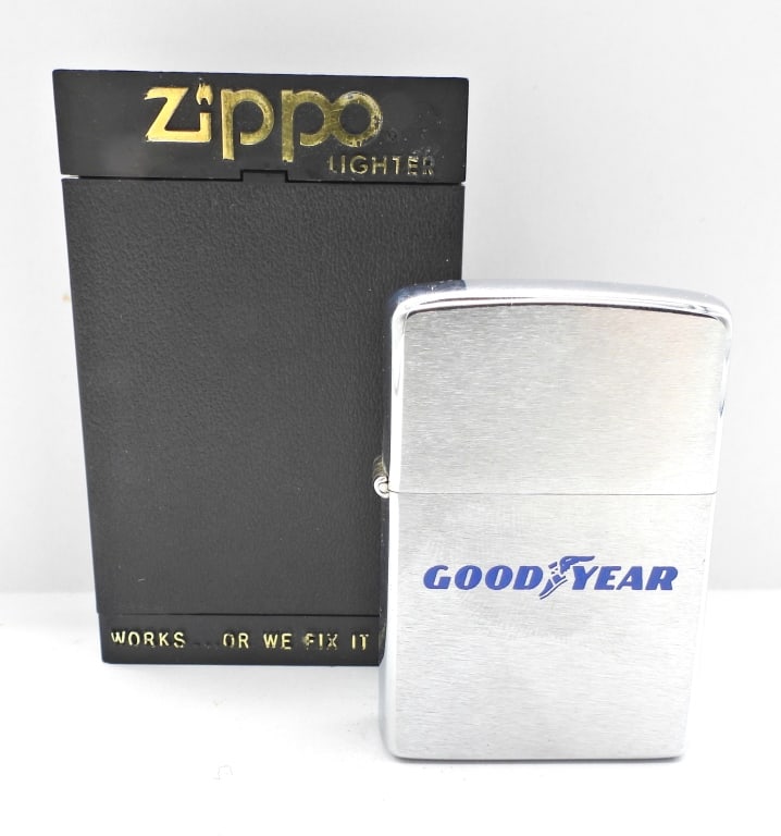 1977 UNFIRED GOOD YEAR ZIPPO LIGHTER: IN-BOX