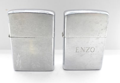 1967 & PAT.2517191 ZIPPO LIGHTERS