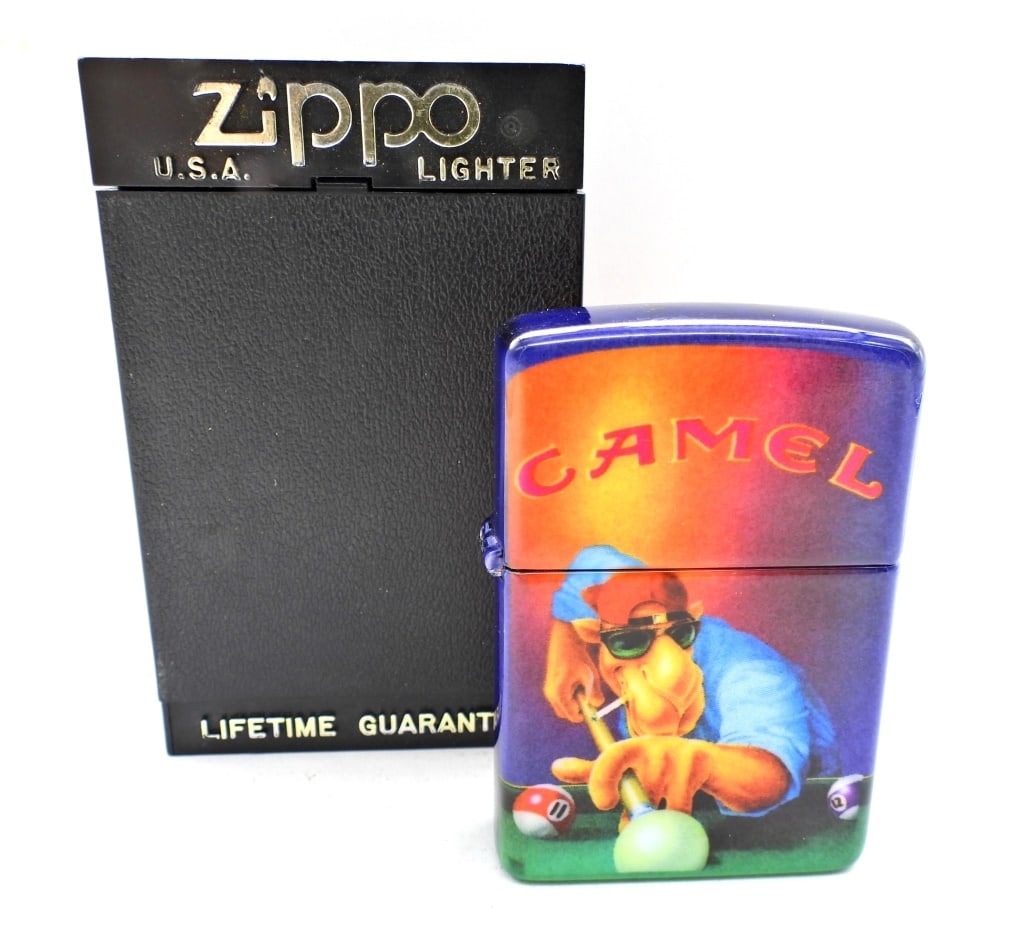 1993 SEALED JOE CAMEL ZIPPO LIGHTER (1 of 3)