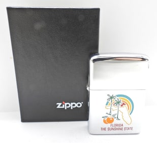 1980 UNFIRED FLORIDA ZIPPO LIGHTER