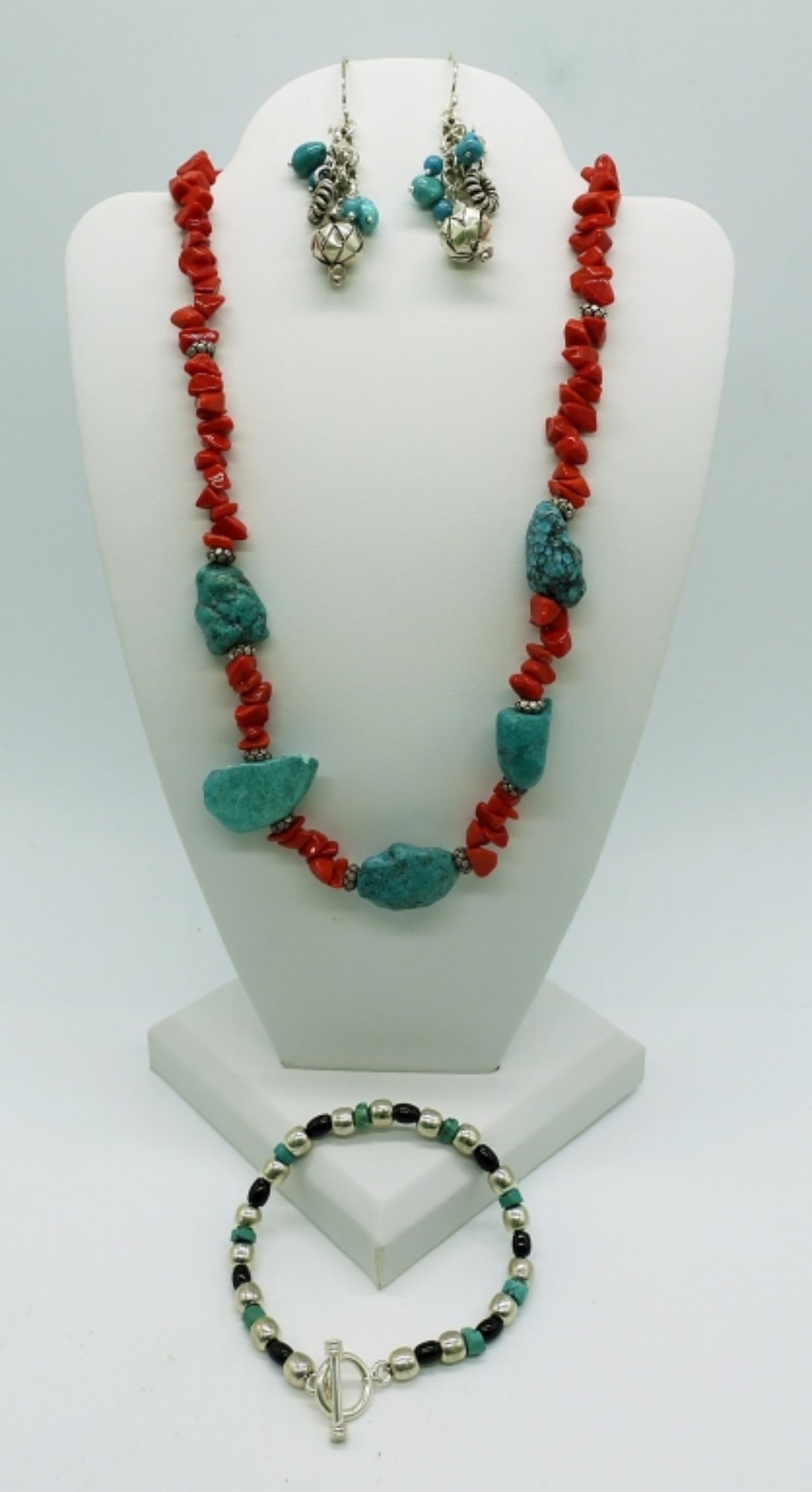 Sterling Natural Stone Jewelry Set (1 of 1)