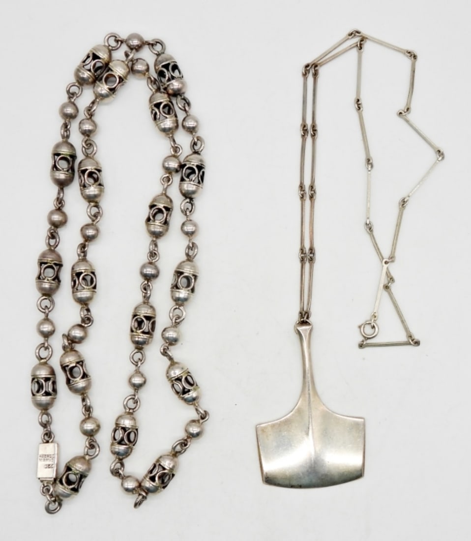 Vintage Sterling Necklaces (1 of 2)