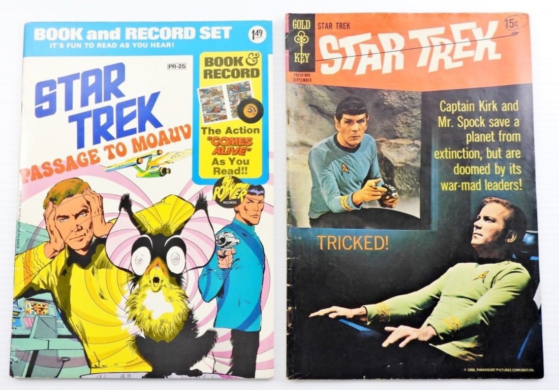Star Trek, 45 Record and Comic Book (1 of 3)