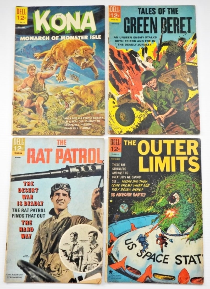 (4) DELL 12c ISSUES, THE OUTER LIMITS, (1 of 2)